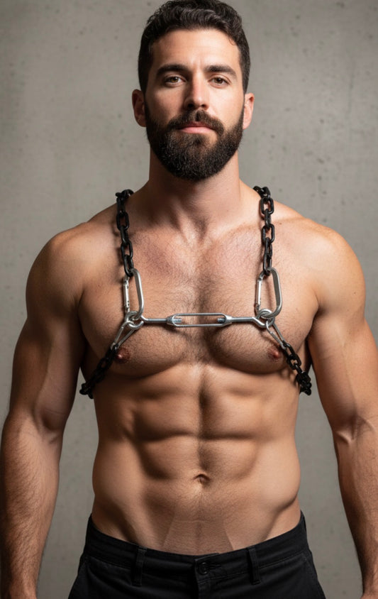 IronPup Chain Harness - Plastic Chain