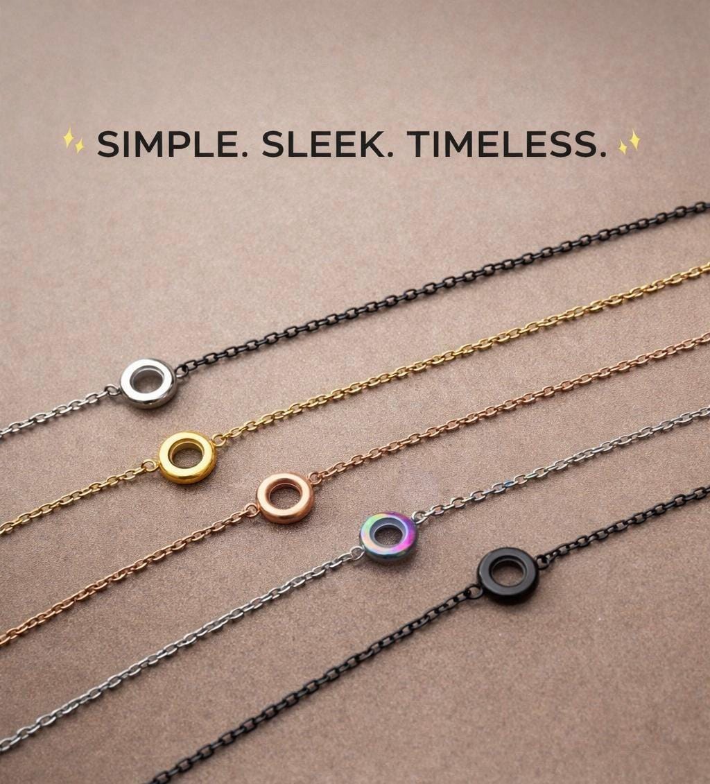 *NEW* Straw and Spoon Necklace chain (20" to 22")